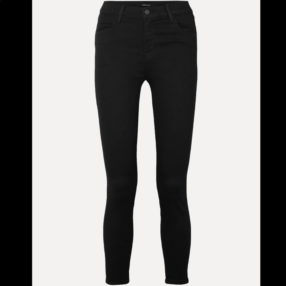 BRAND NEW J. Brand Black "Alana" High Rise Jeans